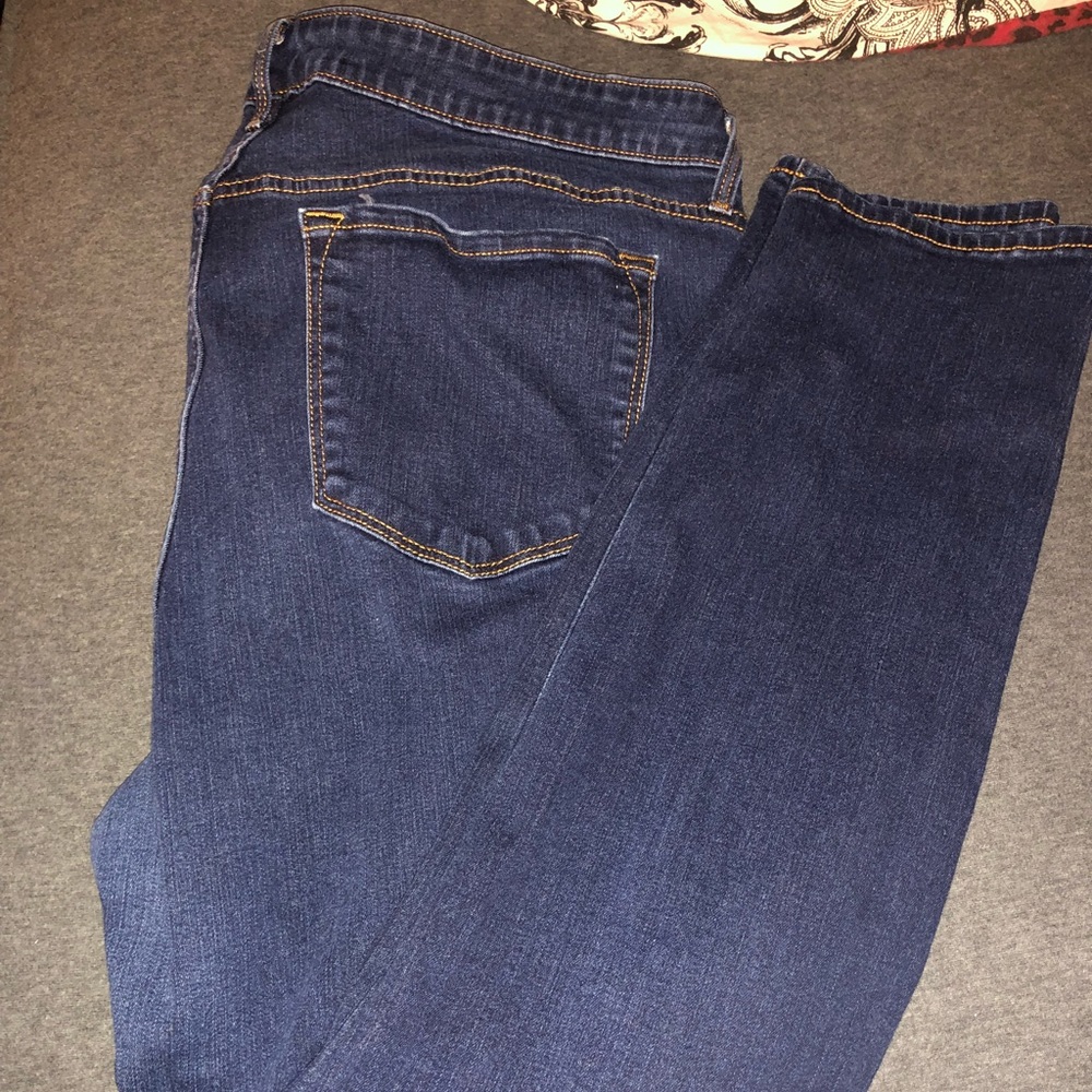 Dark wash jeans